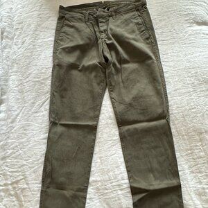 Eleventy Slim-Fit Young Chino Pants (Light Camo) Sz. 32